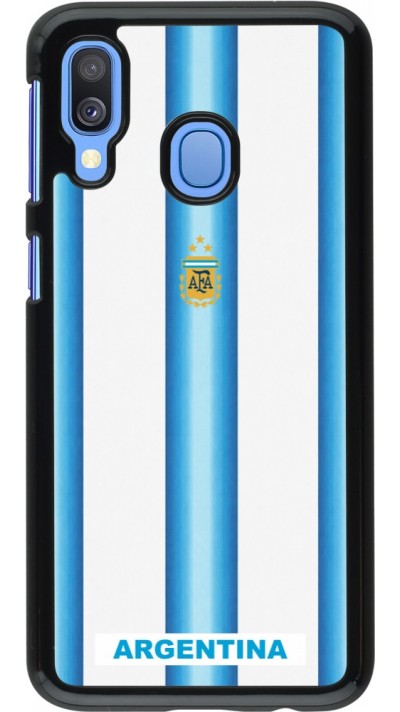 Coque Samsung Galaxy A40 - Maillot de football Argentine 2026 personnalisable