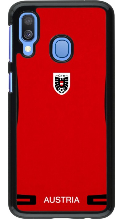 Coque Samsung Galaxy A40 - Maillot de football Autriche 2026 personnalisable