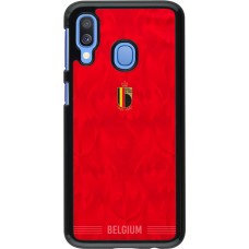 Coque Samsung Galaxy A40 - Maillot de football Belgique 2026 personnalisable