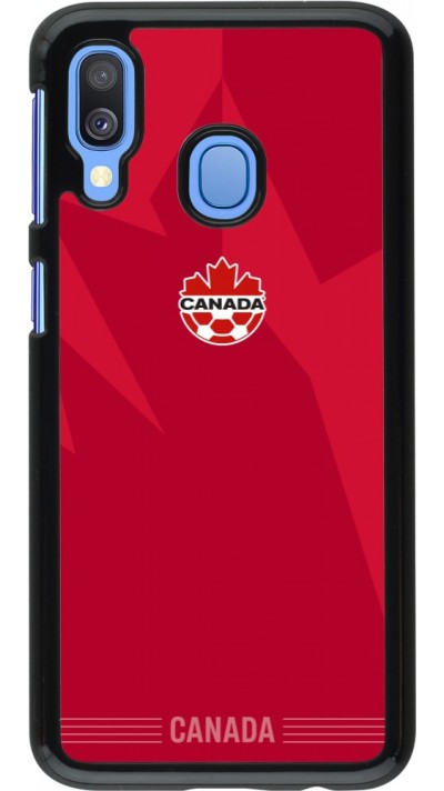 Coque Samsung Galaxy A40 - Maillot de football Canada 2026 personnalisable