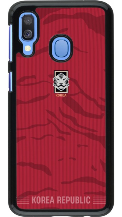 Coque Samsung Galaxy A40 - Maillot de football Corée du Sud 2026 personnalisable