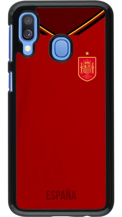 Coque Samsung Galaxy A40 - Maillot de football Espagne 2022 personnalisable