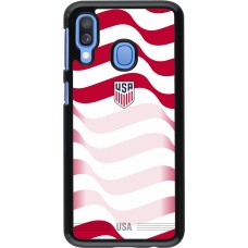 Coque Samsung Galaxy A40 - Maillot de football États-Unis 2026 personnalisable