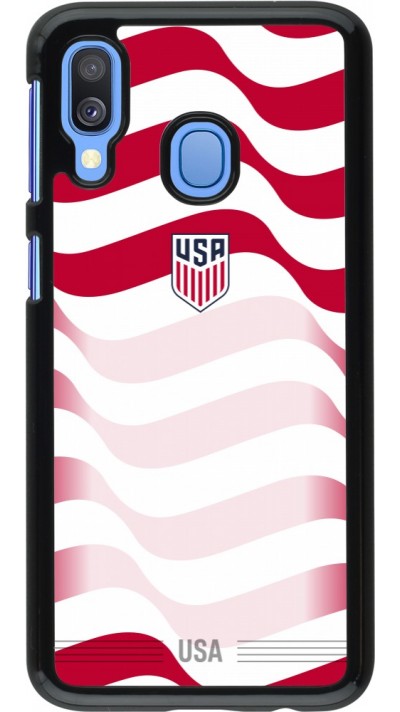 Coque Samsung Galaxy A40 - Maillot de football E?tats Unis 2026 personnalisable