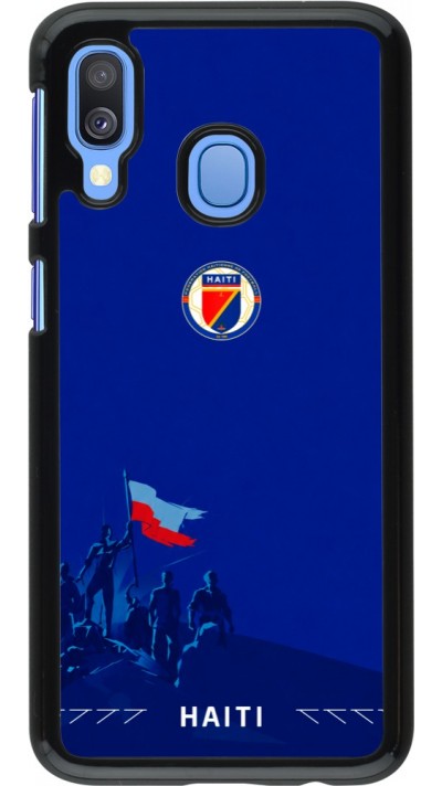 Coque Samsung Galaxy A40 - Maillot de football Haiti 2026 personnalisable