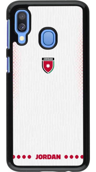 Coque Samsung Galaxy A40 - Maillot de football Jordanie 2026 personnalisable