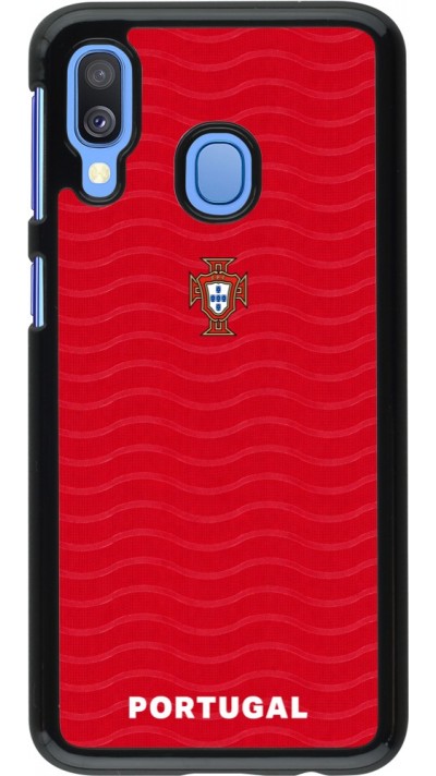 Coque Samsung Galaxy A40 - Maillot de football Portugal 2026 personnalisable
