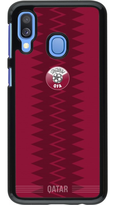 Coque Samsung Galaxy A40 - Maillot de football Qatar 2026 personnalisable