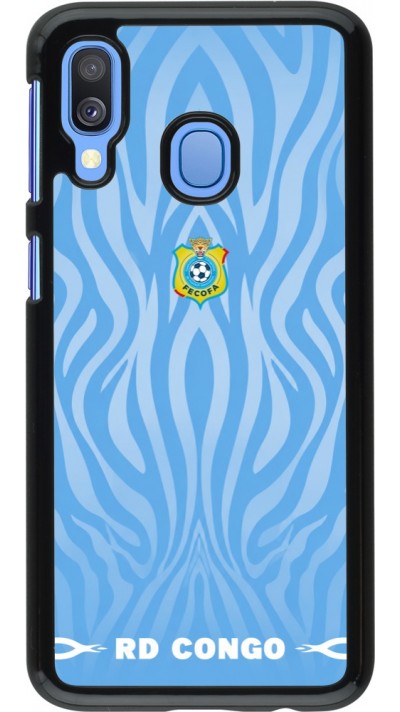 Coque Samsung Galaxy A40 - Maillot de football RD Congo 2026 personnalisable