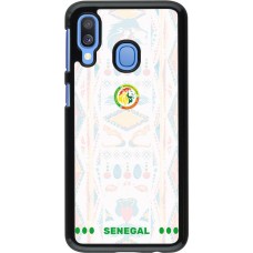 Coque Samsung Galaxy A40 - Maillot de football Sénégal 2026 personnalisable