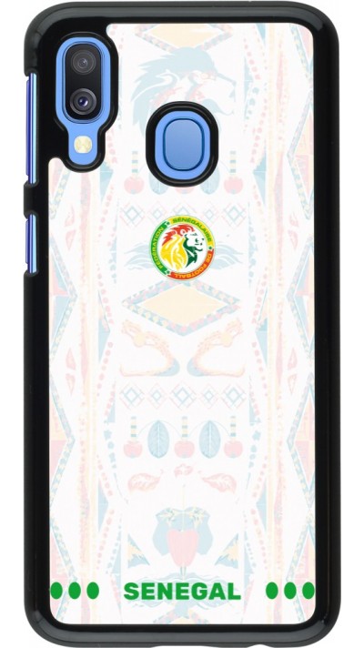 Coque Samsung Galaxy A40 - Maillot de football Sénégal 2026 personnalisable