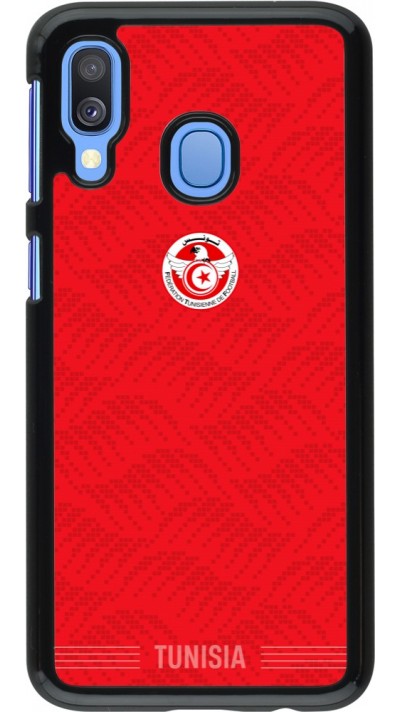 Coque Samsung Galaxy A40 - Maillot de football Tunisie 2026 personnalisable