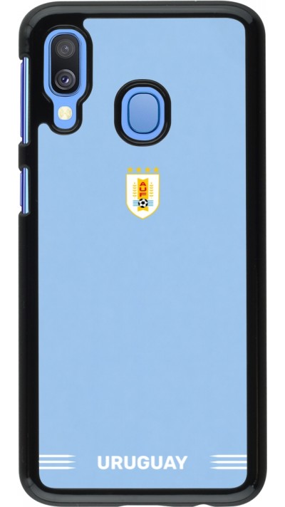 Coque Samsung Galaxy A40 - Maillot de football Uruguay 2026 personnalisable
