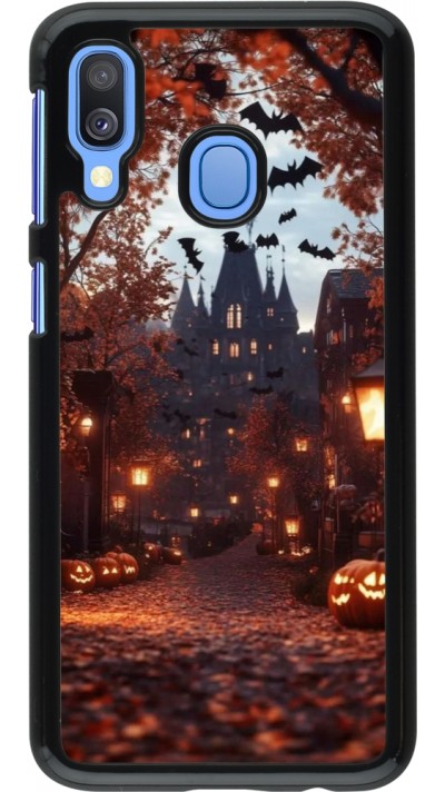 Coque Samsung Galaxy A40 - Halloween 2025 Haunted house