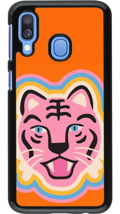 Coque Samsung Galaxy A40 - Lion colors 2026