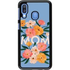 Coque Samsung Galaxy A40 - Mom 2026 Flowers