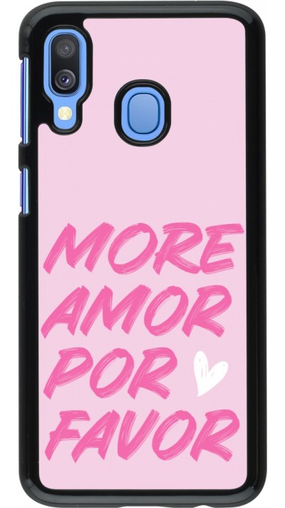 Samsung Galaxy A40 Case Hülle - More amor porfavor