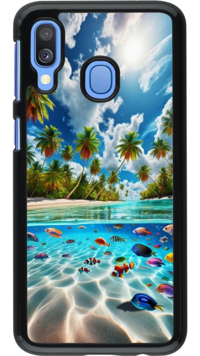 Coque Samsung Galaxy A40 - Plage Paradis