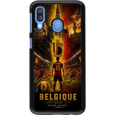 Coque Samsung Galaxy A40 - Football Belgique splash 2026