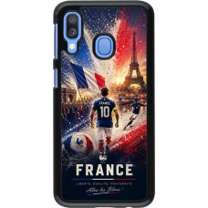 Coque Samsung Galaxy A40 - Football France splash 2026