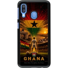 Coque Samsung Galaxy A40 - Football Ghana splash 2026