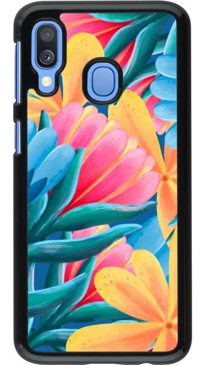Coque Samsung Galaxy A40 - Spring 23 colorful flowers
