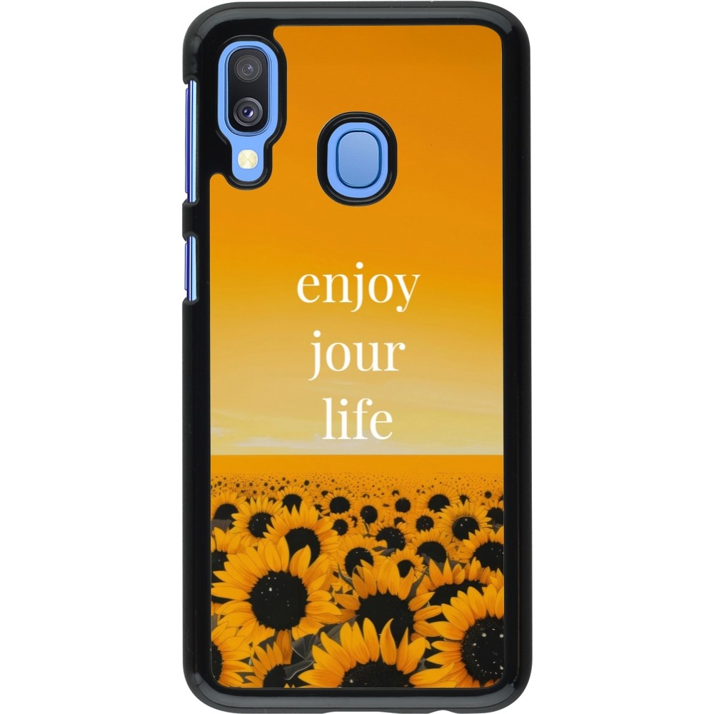 Coque Samsung Galaxy A40 - Summer 2025 Enjoy your life