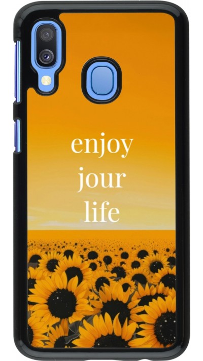 Coque Samsung Galaxy A40 - Summer 2025 Enjoy your life