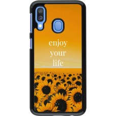 Coque Samsung Galaxy A40 - Summer 2026 Enjoy your life