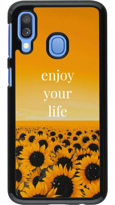 Coque Samsung Galaxy A40 - Summer 2026 Enjoy your life