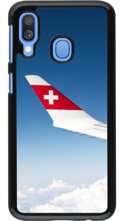 Coque Samsung Galaxy A40 - Fête Nationale Suisse Sky Swiss Flag