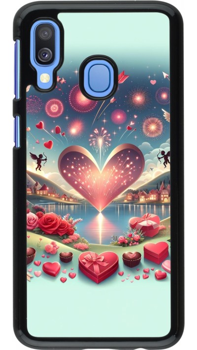 Coque Samsung Galaxy A40 - Valentine 2025 Chic