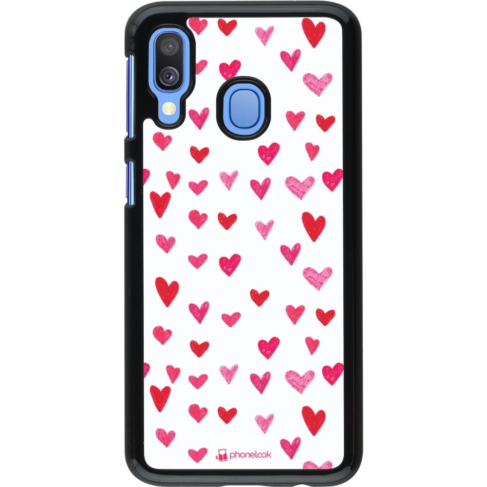 Coque Samsung Galaxy A40 - Valentine 2022 Many pink hearts