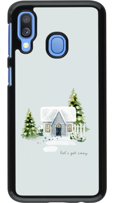 Coque Samsung Galaxy A40 - Winter 25 Cosy House