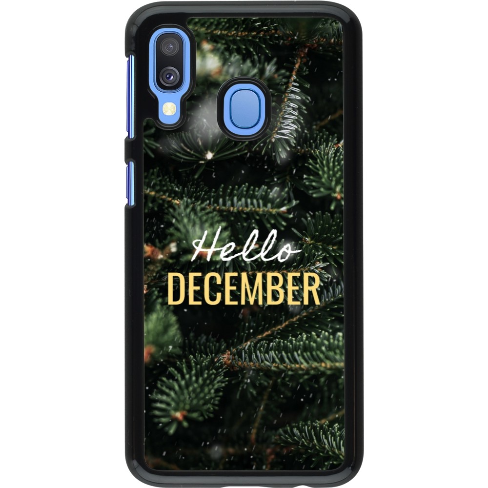 Coque Samsung Galaxy A40 - Winter 25 Winter hello december
