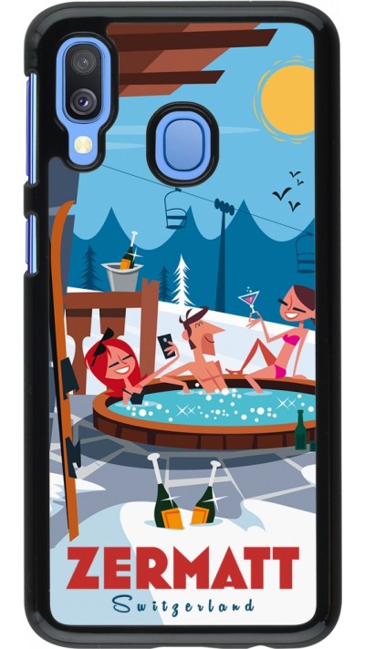 Coque Samsung Galaxy A40 - Zermatt Mountain Jacuzzi