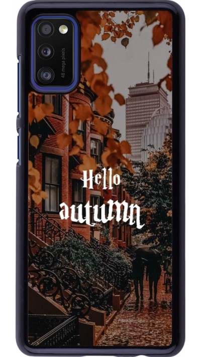 Samsung Galaxy A41 Case Hülle - Autumn 25 Hello autumn