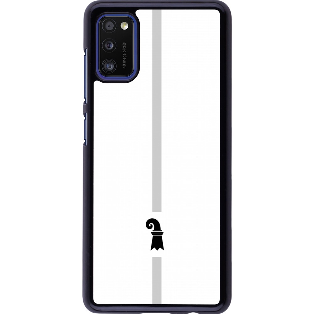 Coque Samsung Galaxy A41 - Canton BS blanc