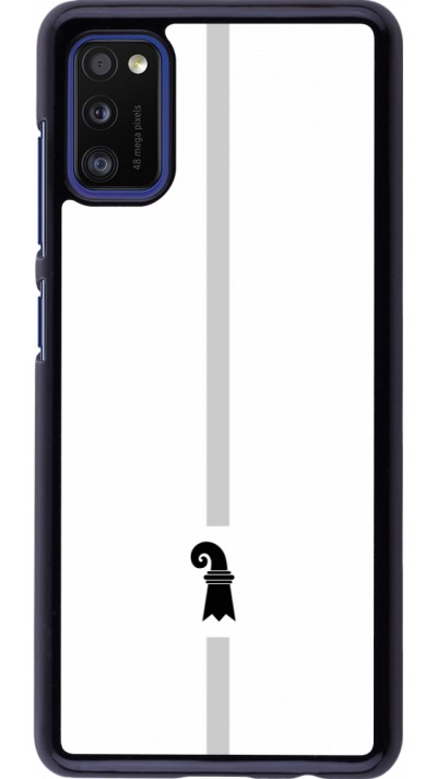 Coque Samsung Galaxy A41 - Canton BS blanc