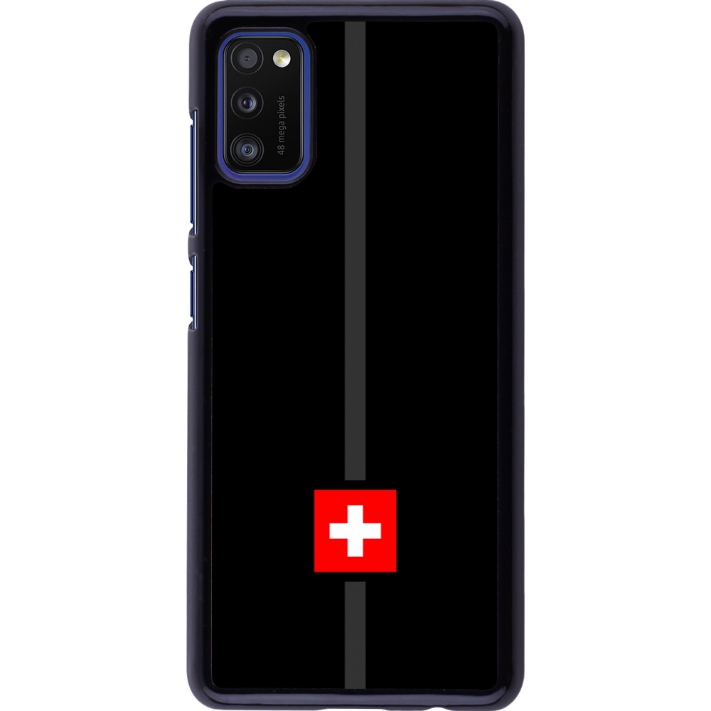Coque Samsung Galaxy A41 - Canton CH noir