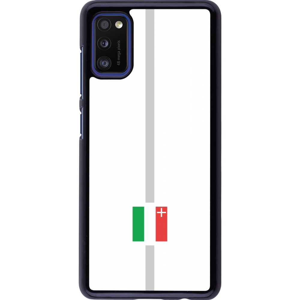 Coque Samsung Galaxy A41 - Canton NE blanc