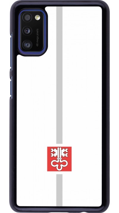 Coque Samsung Galaxy A41 - Canton NW blanc
