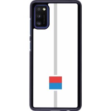 Coque Samsung Galaxy A41 - Canton TI blanc