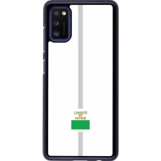 Coque Samsung Galaxy A41 - Canton VD blanc