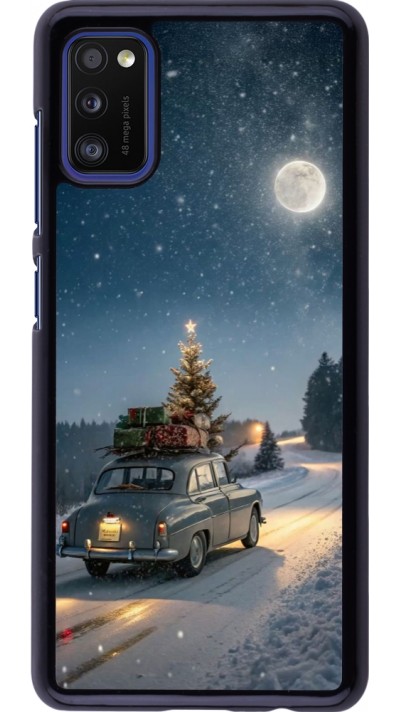 Coque Samsung Galaxy A41 - Christmas 25 Car with Tree Xmas