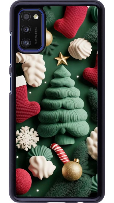 Coque Samsung Galaxy A41 - Christmas 25 Christmas textiles