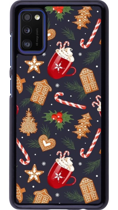 Coque Samsung Galaxy A41 - Christmas 25 Pattern Gingerbread House