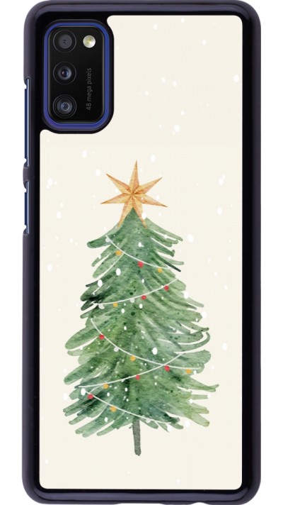 Coque Samsung Galaxy A41 - Christmas 25 Sketch Tree