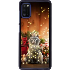 Samsung Galaxy A41 Case Hülle - Christmas 25 Xmas Cat