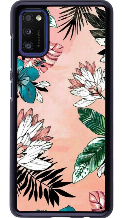 Samsung Galaxy A41 Case Hülle - Flowers Artprint